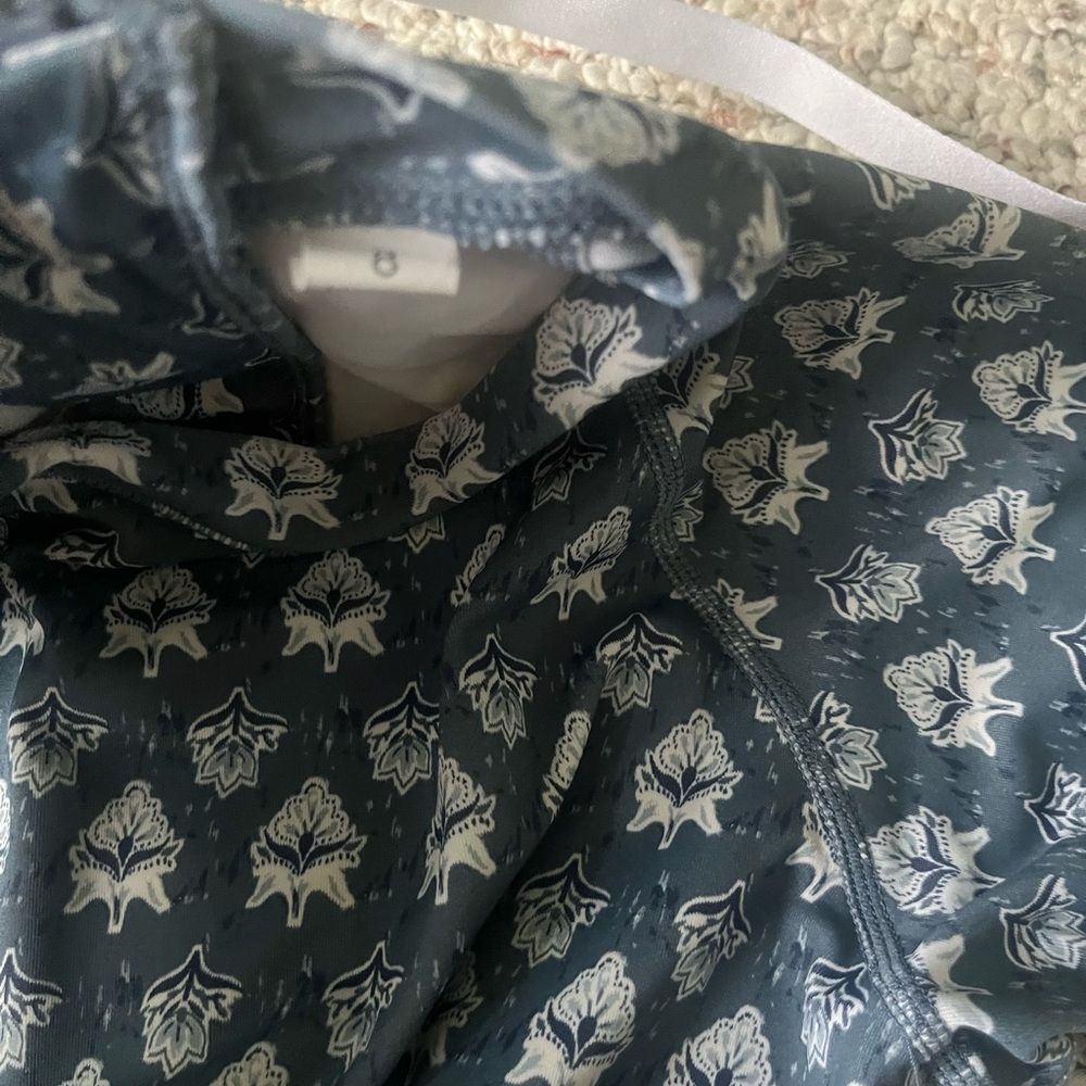 Rip Curl G Bomb Surf Suit Paisley Boho Print Sz 8 - Picture 2 of 5